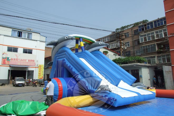 广西充气大滑梯